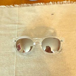 Clear Mirrored Glasses